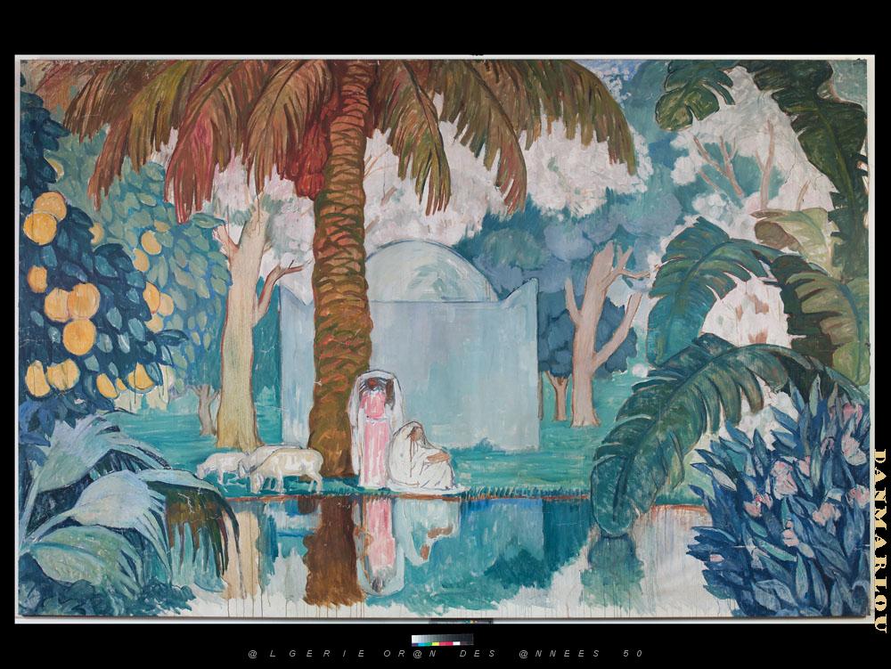AUGUSTIN FERRANDO 1880-1957 Ferrando-001 L'oasis -1931.jpg -  